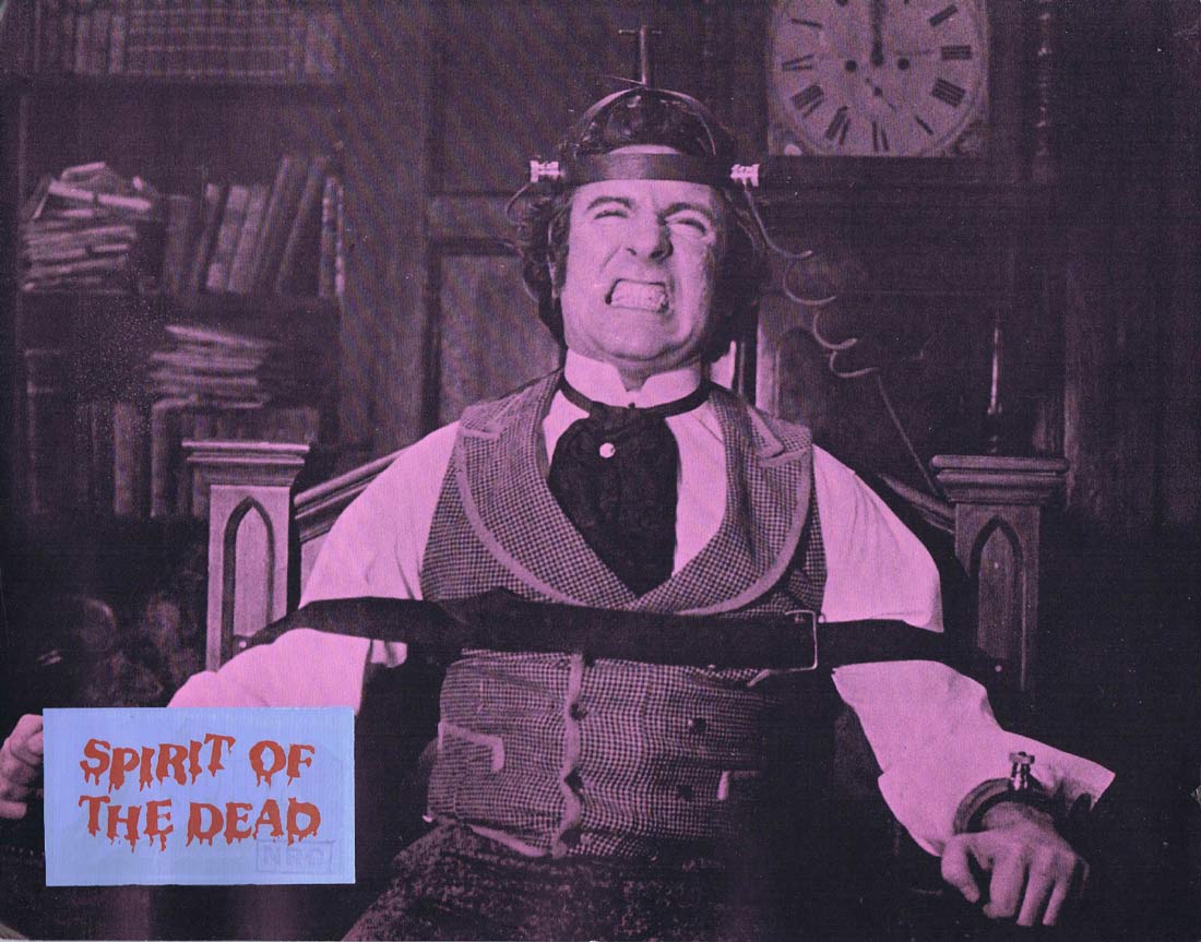 SPIRIT OF THE DEAD aka The Asphyx Original UK Lobby Card 6 Robert Stephens Horror