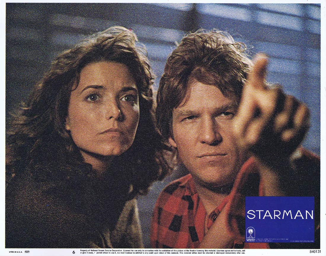 STARMAN 1984 Lobby Card 6 John Carpenter Jeff Bridges