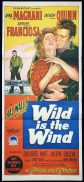 WILD IS THE WIND Original Daybill Movie Poster Anna Magnani Anthony Quinn