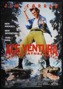 ACE VENTURA WHEN NATURE CALLS Original Rolled One sheet Movie poster Jim Carrey