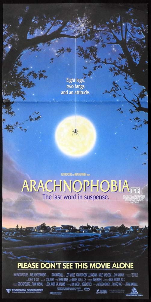 ARACHNOPHOBIA Original Daybill Movie poster Jeff Daniels Julian Sands Spiders