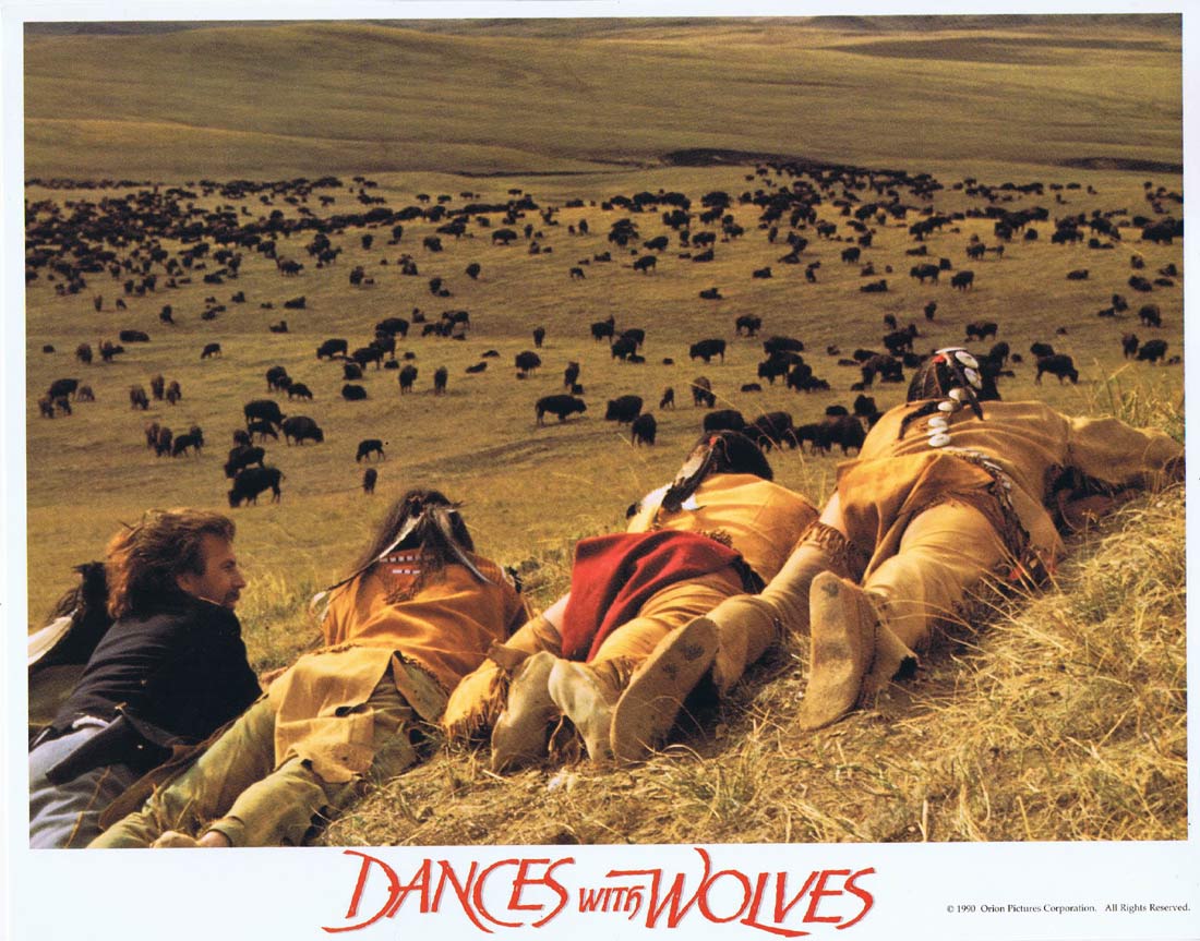 DANCES WITH WOLVES Lobby Card 5 Kevin Costner Mary McDonnel