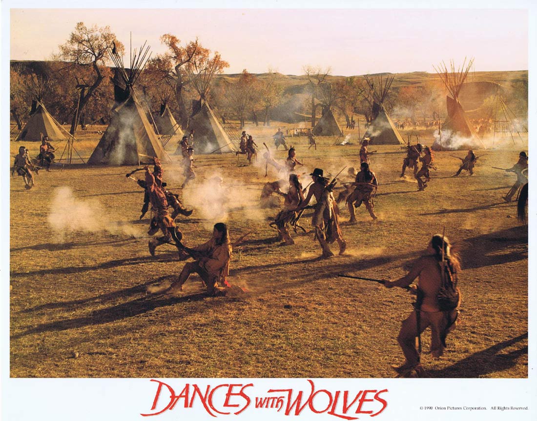 DANCES WITH WOLVES Lobby Card 6 Kevin Costner Mary McDonnel