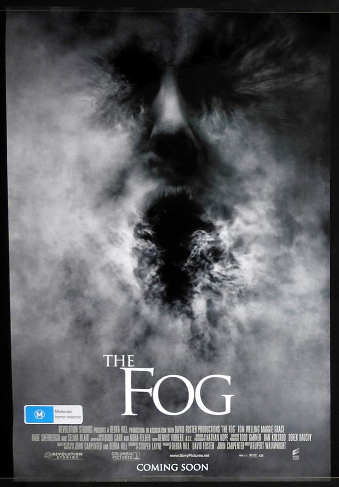 THE FOG Rolled DS One sheet Movie poster Tom Welling Selma Blair Horror