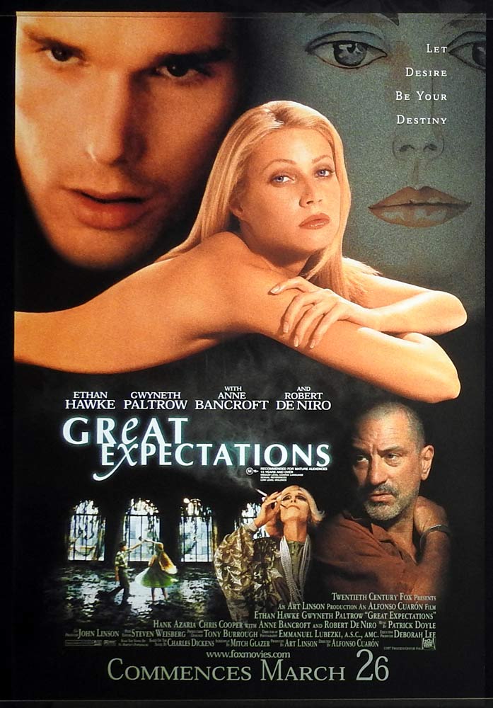 GREAT EXPECTATIONS Original Rolled DS One sheet Movie poster Ethan Hawke Gwyneth Paltrow