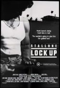 LOCKUP Original One sheet Movie poster Sylvester Stallone Donald Sutherland
