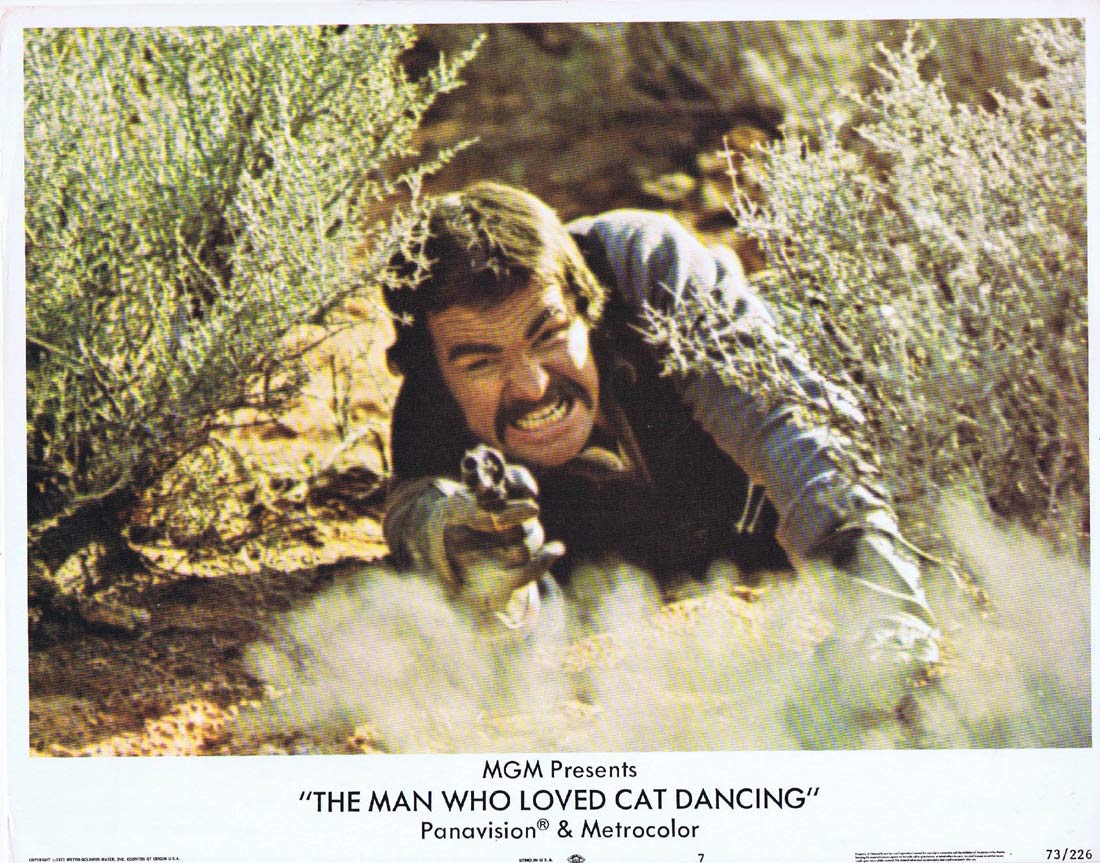 THE MAN WHO LOVED CAT DANCING Original US Lobby Card 7 Burt Reynolds Sarah Miles