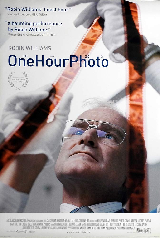 ONE HOUR PHOTO Original Rolled US One sheet Movie poster Robin Williams Connie Nielsen