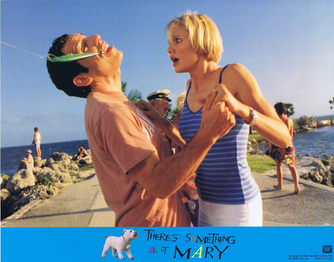 THERE’S SOMETHING ABOUT MARY Lobby Card 2 Cameron Diaz Matt Dillon Ben Stiller