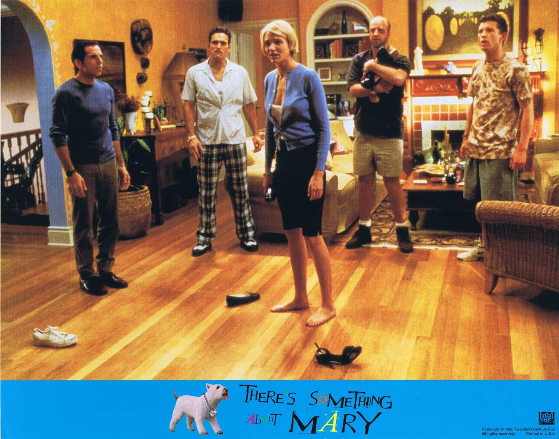 THERE’S SOMETHING ABOUT MARY Lobby Card 3 Cameron Diaz Matt Dillon Ben Stiller