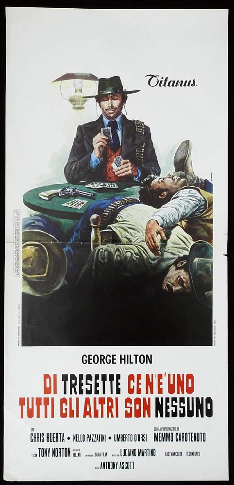 THE CRAZY BUNCH Original Locandina Movie Poster George Hilton Gambling