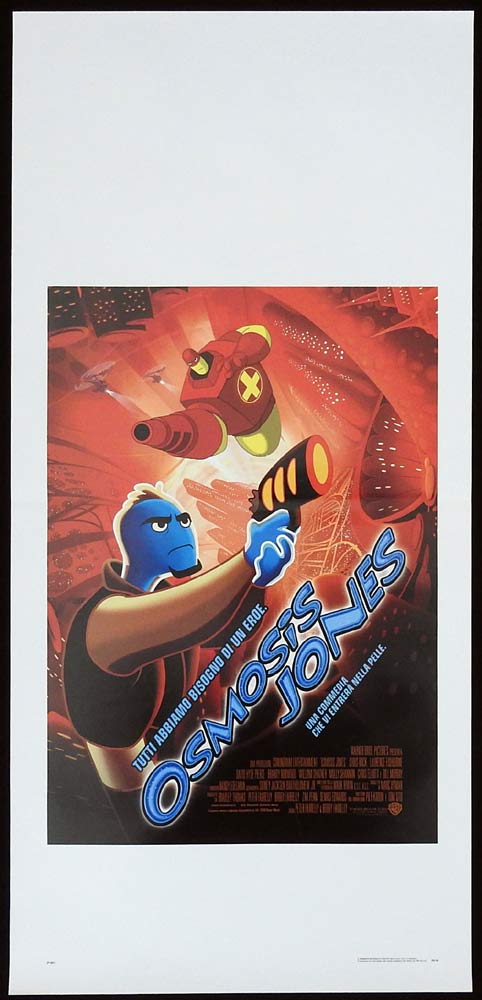 OSMOSIS JONES Original Locandina Movie Poster Chris Rock Bill Murray Laurence Fishburne