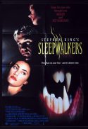 SLEEPWALKERS Original One sheet Movie poster Brian Krause Stephen King Horror
