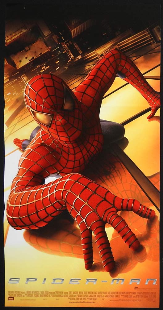 SPIDER-MAN Original Daybill Movie poster Tobey Maguire Sam Raimi Marvel  Spiderman - Moviemem Original Movie Posters