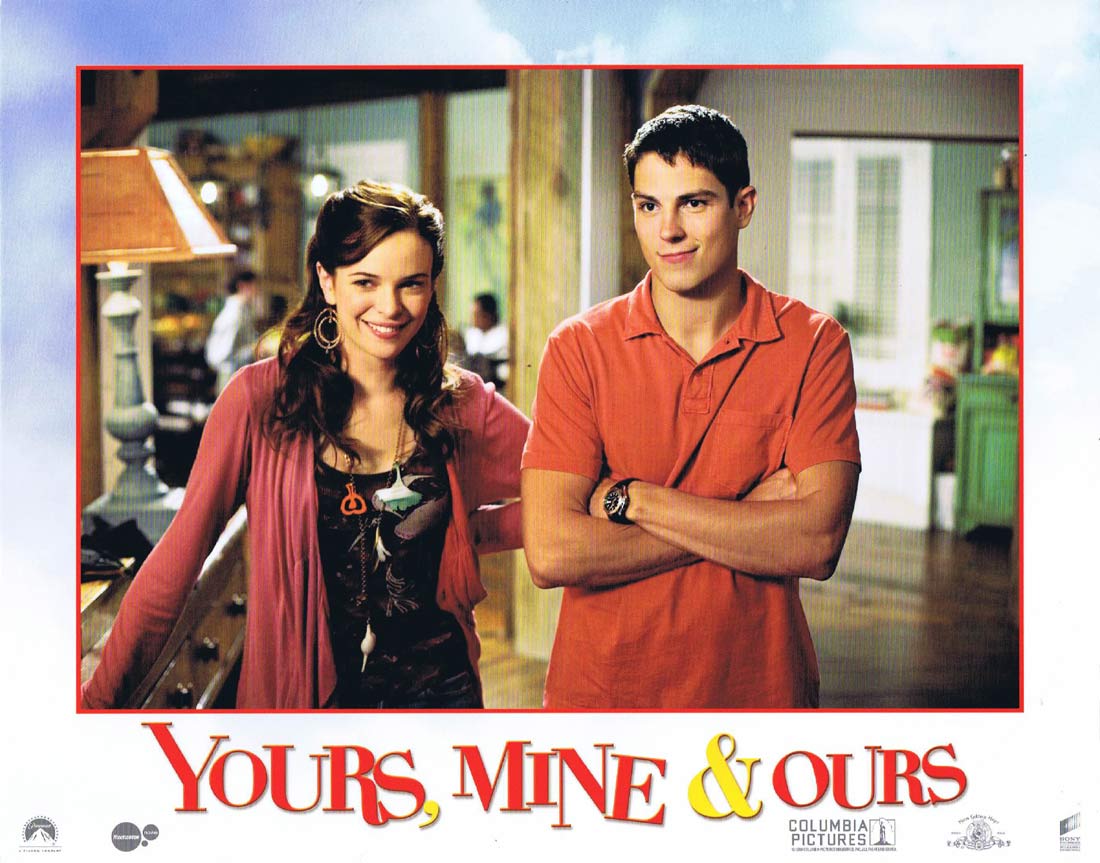 YOURS MINE AND OURS Original Lobby Card 5 Dennis Quaid Rene Russo