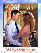 YOURS MINE AND OURS Original Lobby Card 6 Dennis Quaid Rene Russo