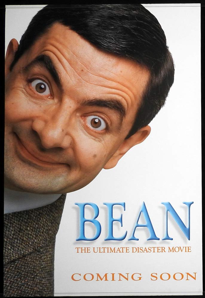 BEAN Rolled Advance One sheet Movie poster Rowan Atkinson as Mr Bean B
