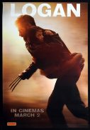 LOGAN Original Rolled Advance One sheet Movie Poster Hugh Jackman Wolverine