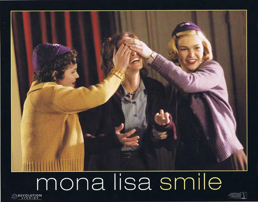 MONA LISA SMILE Original Lobby card 8 Julia Roberts Kirsten Dunst Julia Stiles