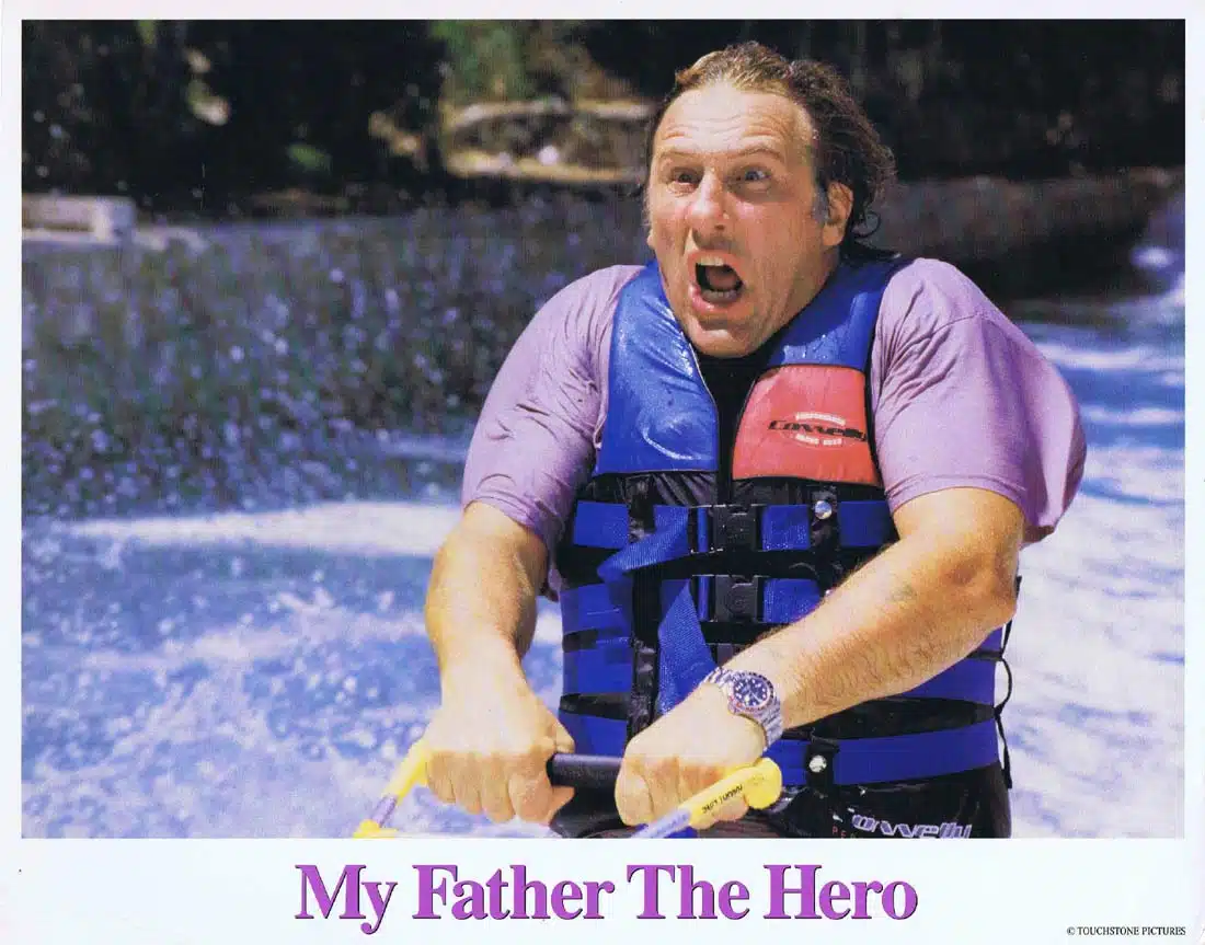 MY FATHER THE HERO Original Lobby Card 1 Gérard Depardieu Katherine Heigl