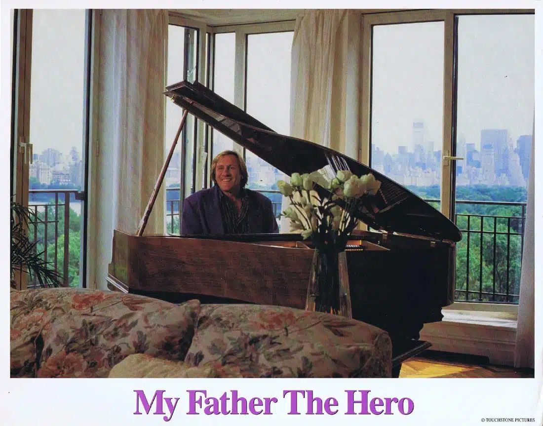 MY FATHER THE HERO Original Lobby Card 5 Gérard Depardieu Katherine Heigl
