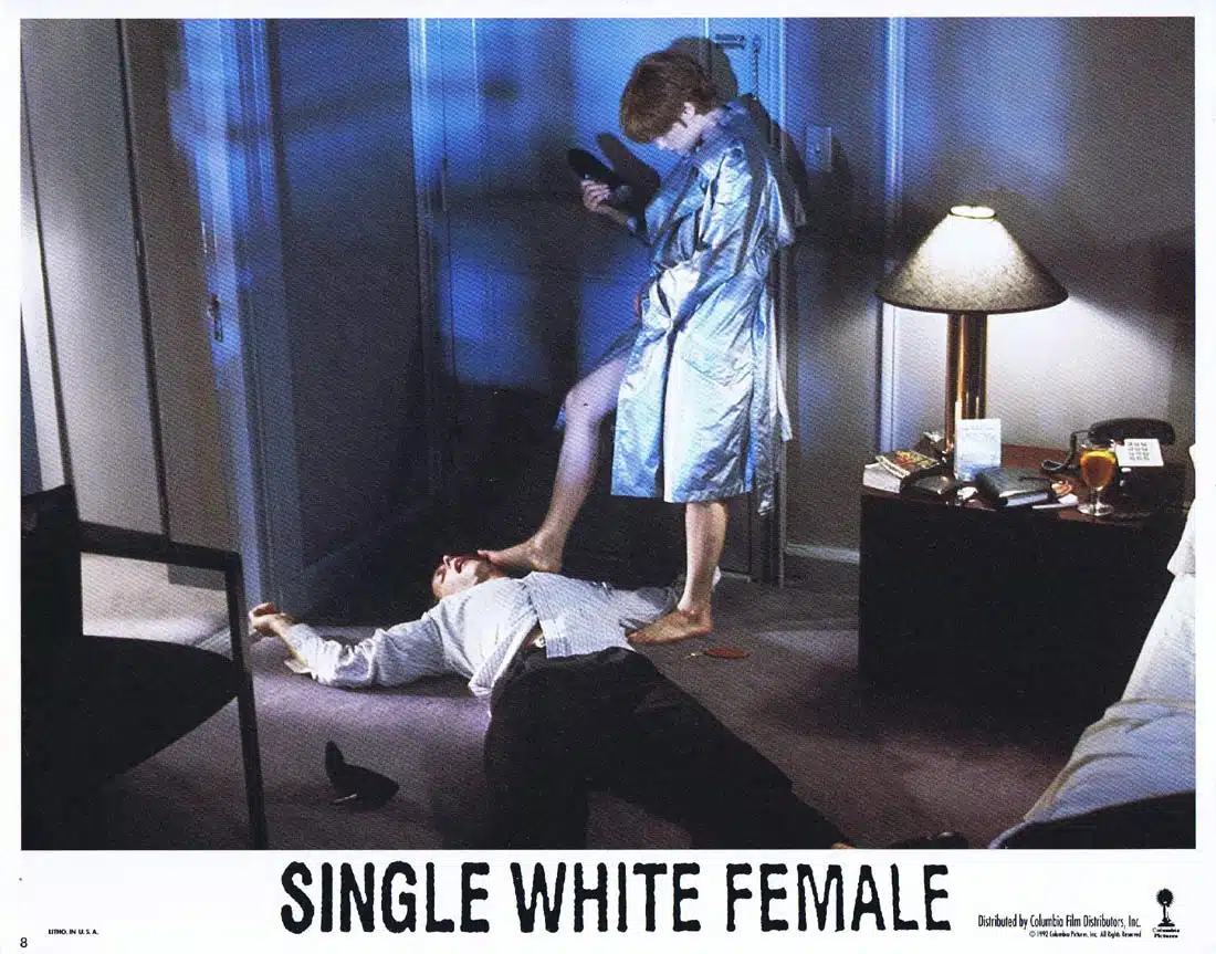 SINGLE WHITE FEMALE Original Lobby Card 8 Bridget Fonda Jennifer Jason Leigh