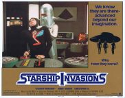 STARSHIP INVASIONS Original Lobby card 4 Robert Vaughn Christopher Lee Sci Fi