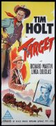 TARGET Original Daybill Movie poster Tim Holt RKO Western