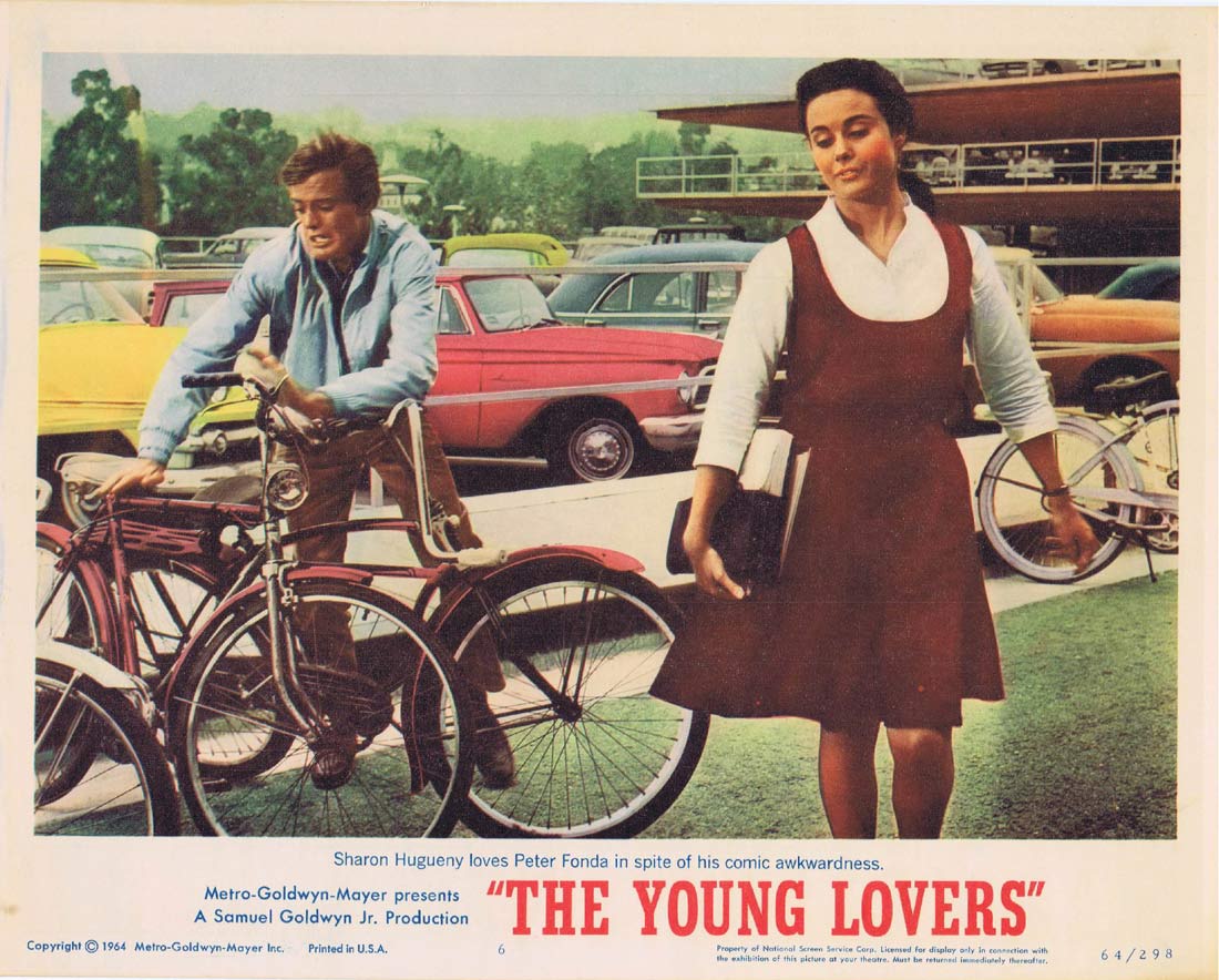 THE YOUNG LOVERS Original Lobby Card 6 Peter Fonda Deborah Walley