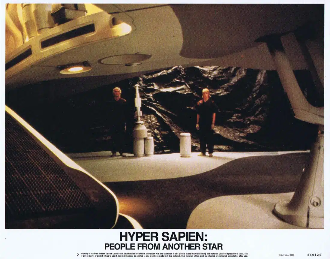 HYPER SAPIEN People from Another Star Original US Lobby Card 2 Sci Fi