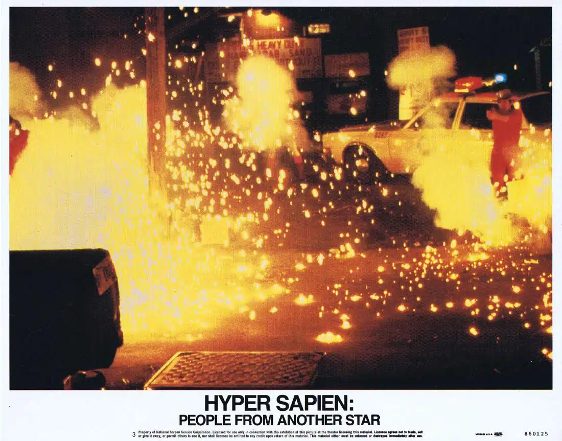 HYPER SAPIEN People from Another Star Original US Lobby Card 3 Sci Fi