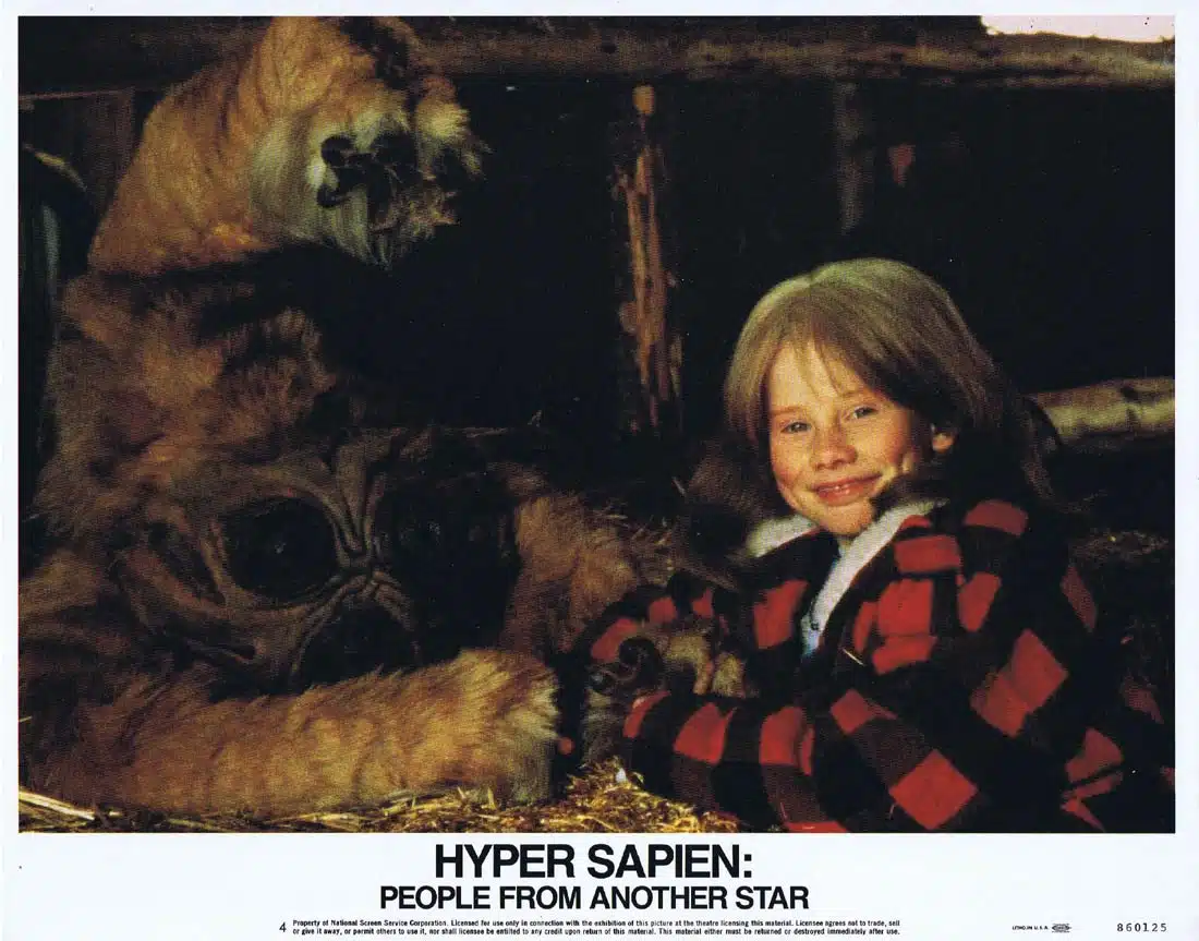 HYPER SAPIEN People from Another Star Original US Lobby Card 4 Sci Fi
