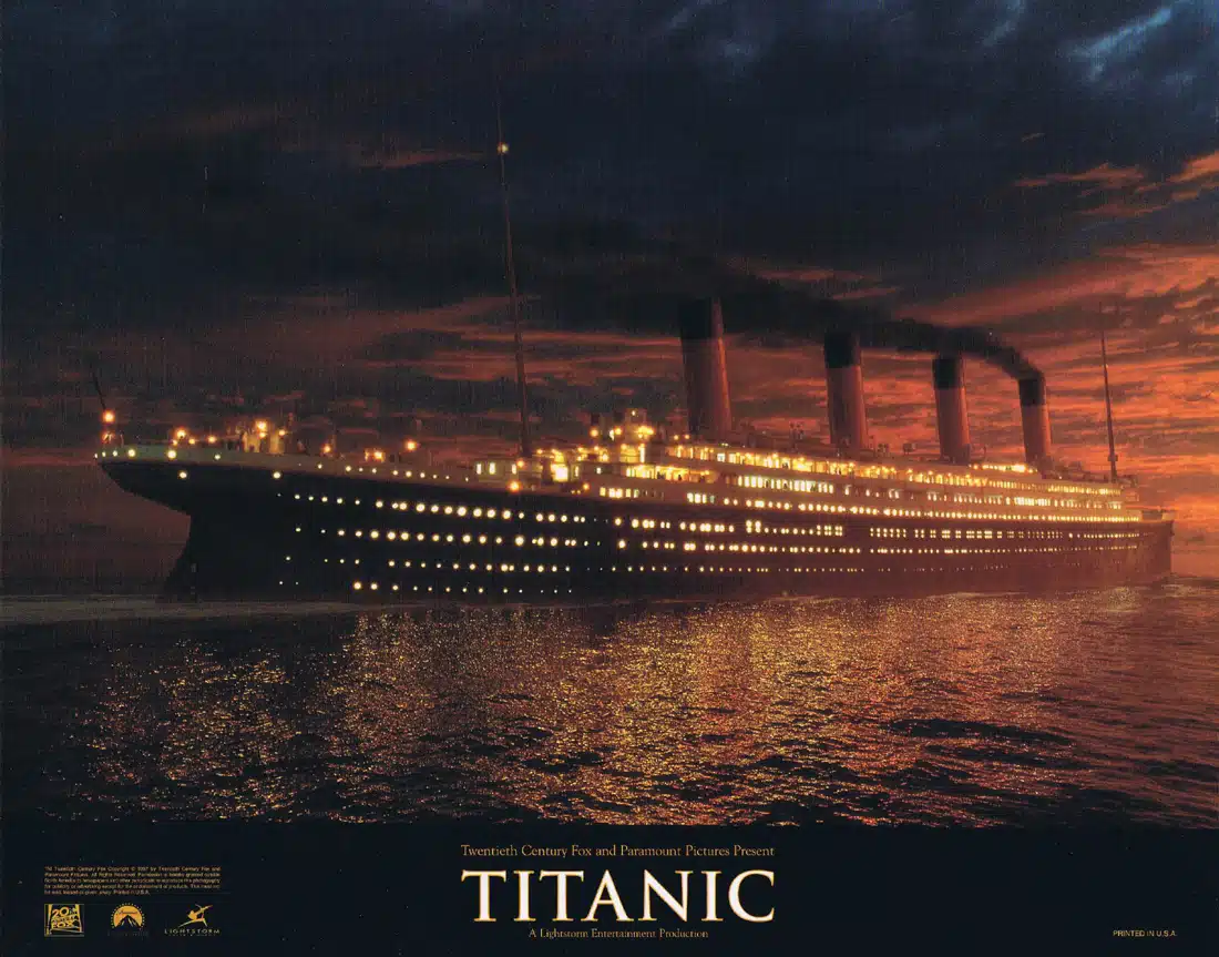original titanic poster