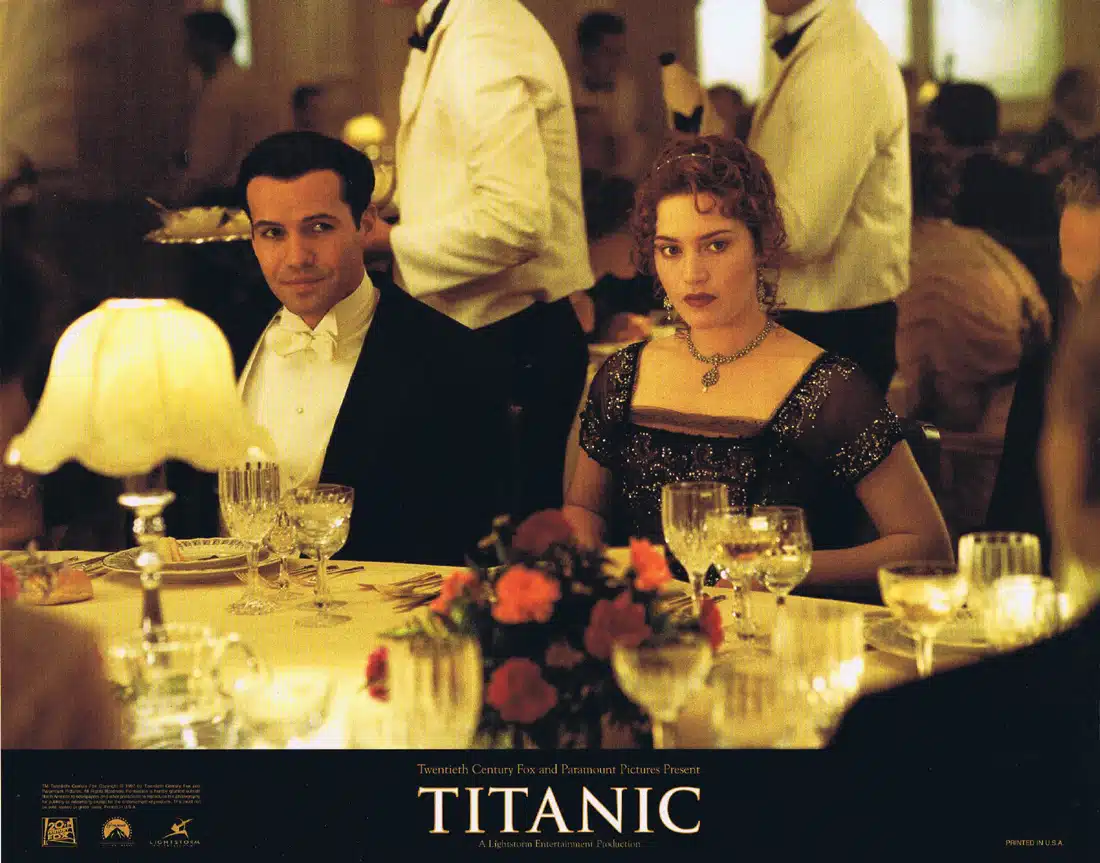 TITANIC Original US Lobby Card 8 Leonardo DiCaprio Kate Winslet