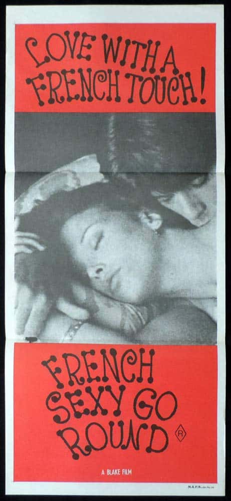 FRENCH SEXY GO ROUND Daybill Movie Poster Pierre Rousseau Daniele Vlaminck