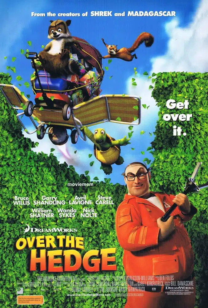 OVER THE HEDGE Original DS Daybill Movie Poster Bruce Willis Steve Carell