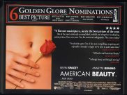 AMERICAN BEAUTY Original DS British Quad Movie Poster Kevin Spacey Annette Bening