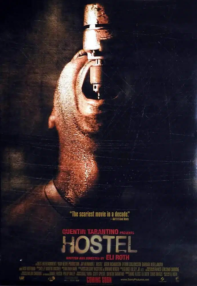 HOSTEL Original Advance / Teaser One sheet Movie Poster Eli Roth Horror