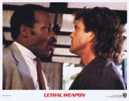LETHAL WEAPON Original Lobby Card 1 Mel Gibson Danny Glover Gary Busey