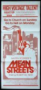 MEAN STREETS Daybill Movie poster Martin Scorcese