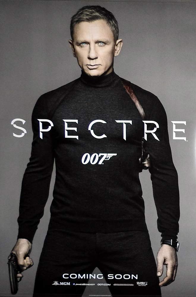 SPECTRE Australian Adv DS One sheet movie poster B Daniel Craig James Bond