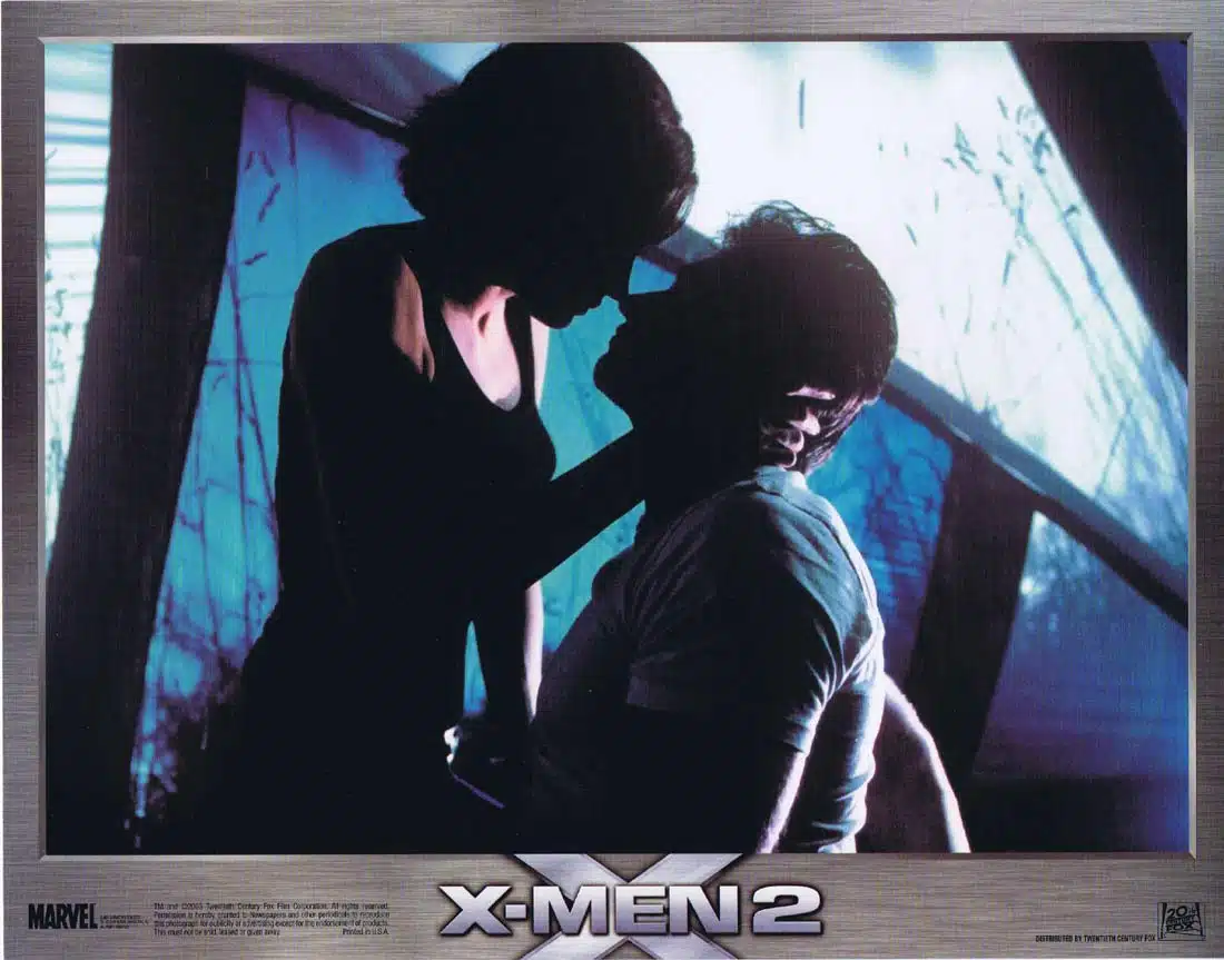 X-MEN 2 Original Lobby Card 7 Hugh Jackman Halle Berry Patrick Stewart X MEN