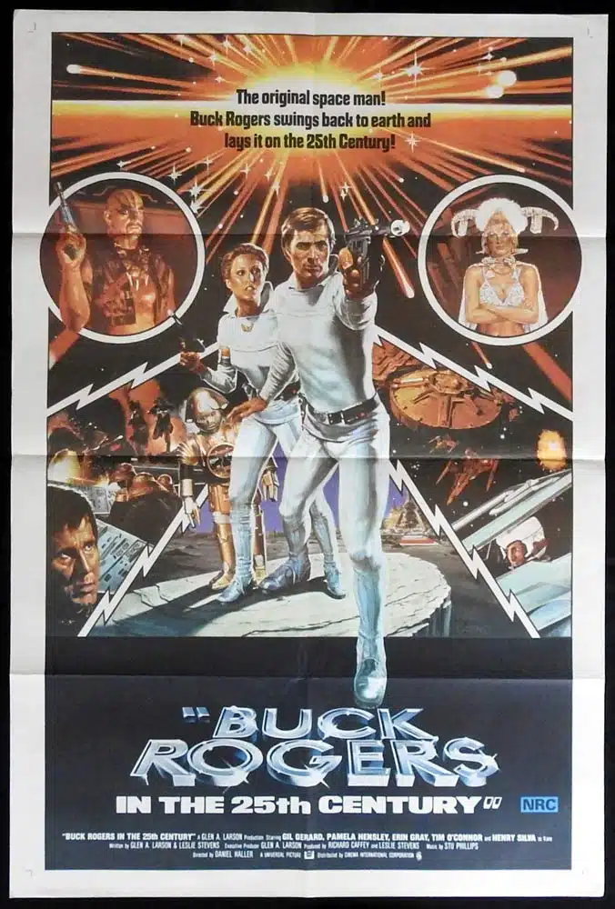 BUCK ROGERS IN THE 25TH CENTURY Original One Sheet Movie Poster Gil Gerard