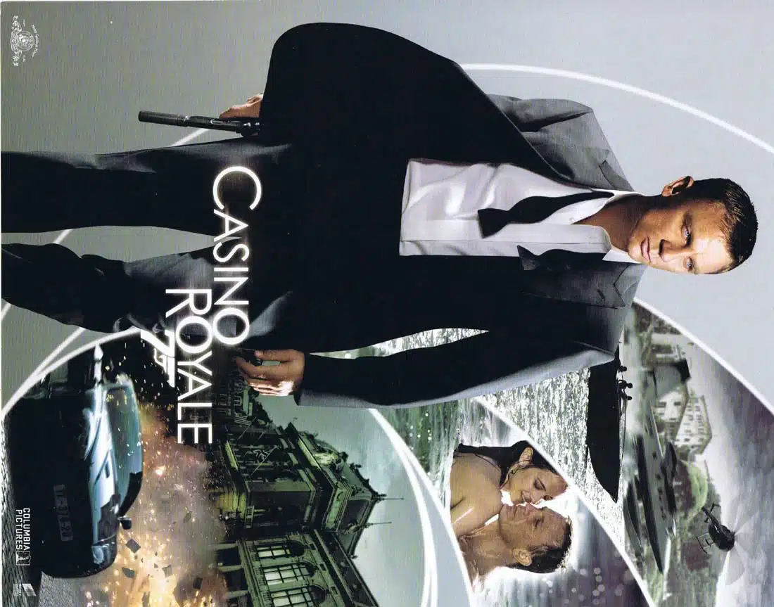 CASINO ROYALE Original Lobby Card 2 Daniel Craig James Bond