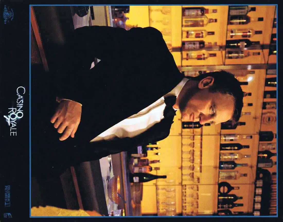 CASINO ROYALE Original Lobby Card 4 Daniel Craig James Bond