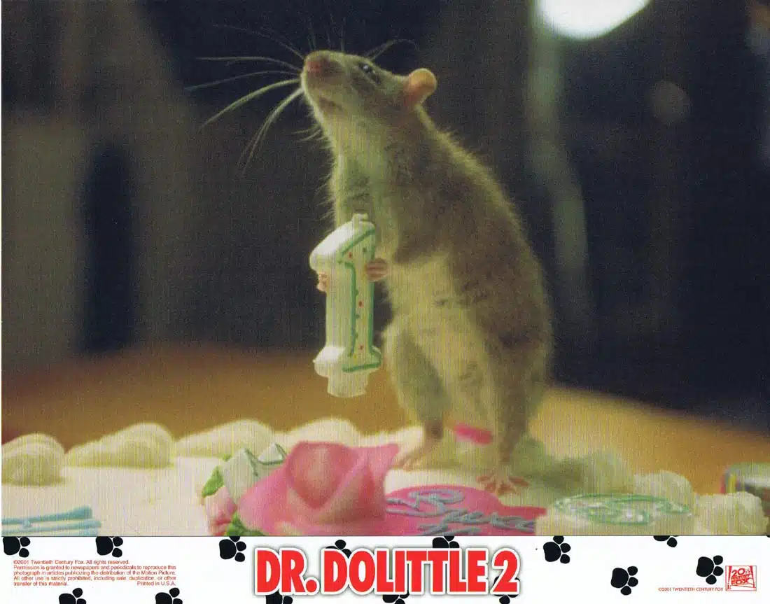 DR DOLITTLE 2 Original Lobby Card 6 Eddie Murphy Kristen Wilson