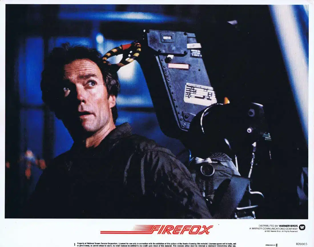 FIREFOX Original Lobby Card 1 Clint Eastwood