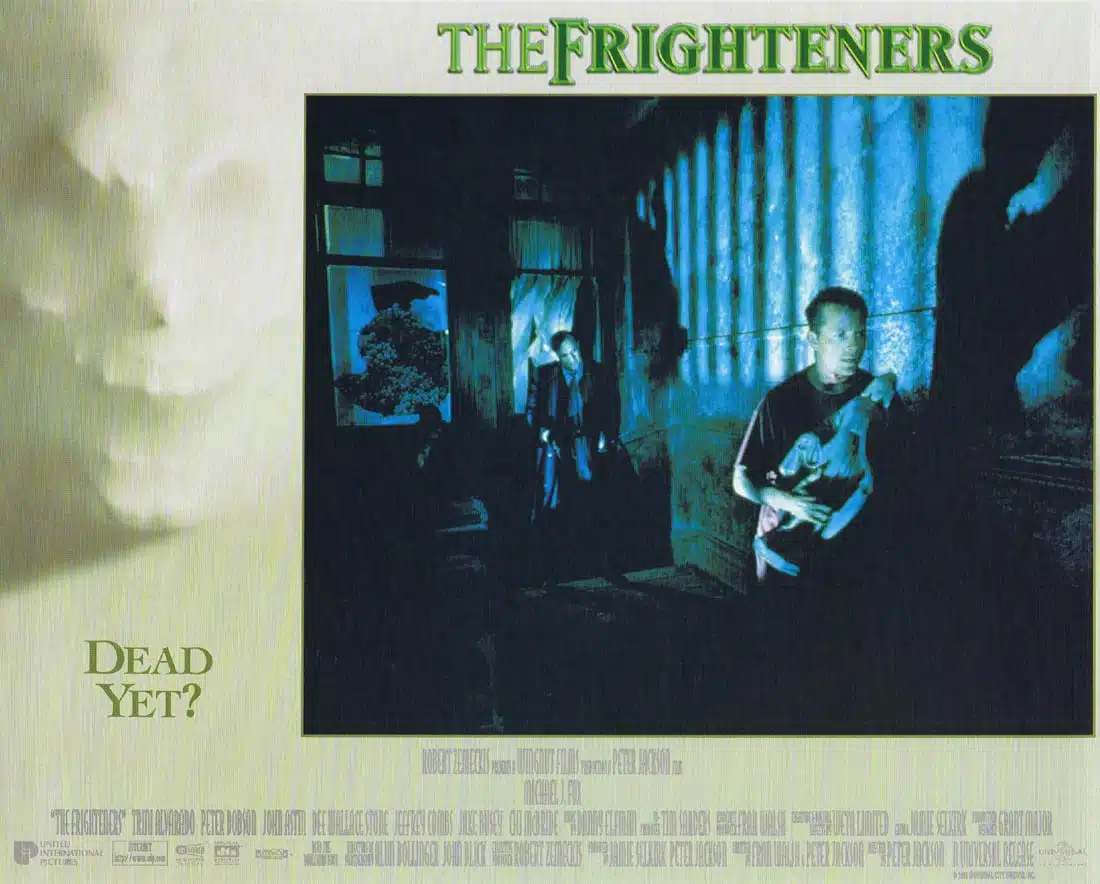 THE FRIGHTENERS Original Lobby Card 3 Michael J. Fox Peter Jackson Horror