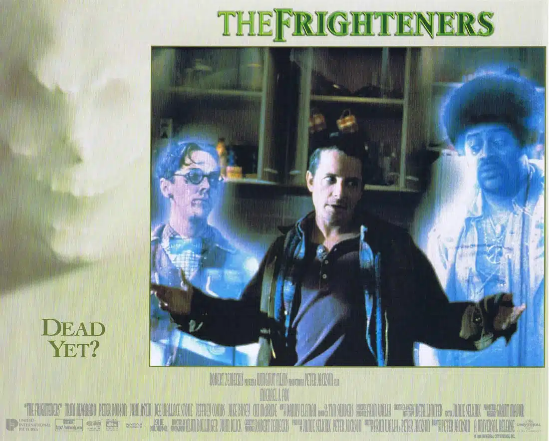 THE FRIGHTENERS Original Lobby Card 6 Michael J. Fox Peter Jackson Horror