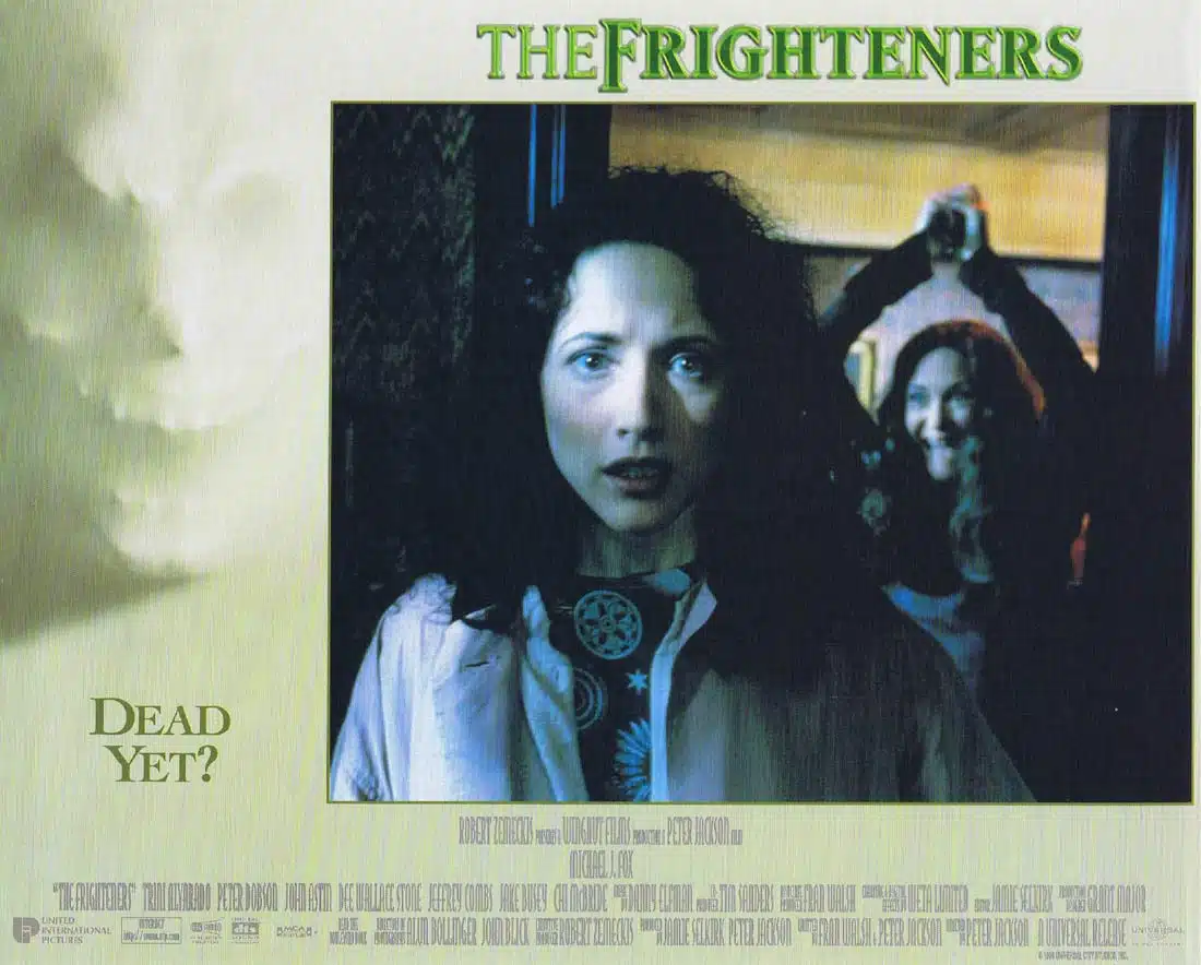 THE FRIGHTENERS Original Lobby Card 7 Michael J. Fox Peter Jackson Horror